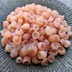 延边啤酒菜辣炒海灵菇专用鱿鱼吸盘400g冷冻生制品无调料