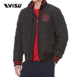 绒羽绒服男
