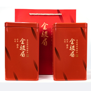 2023新茶金骏眉红茶礼盒装500g果香型茶叶罐装散装武夷中国
