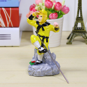 孙悟空齐天大圣七彩祥云摆件复古禅意家居饰品软装装饰艺术工艺品