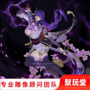 聚玩堂gk 棱石工作室 雷霆女神全身雕像 大型限量雕像手办