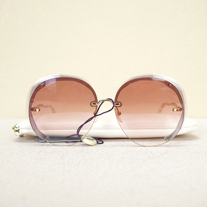 【奢小喵奢侈品】二手克罗依葡萄紫渐变色眼镜 98新