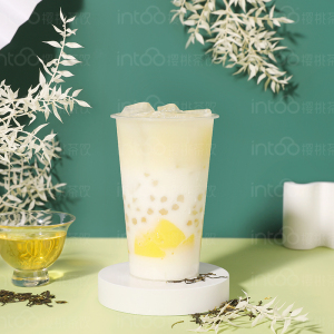 【白毫茉莉奶绿】樱淘星球奶茶店冲调饮品用高清海报图片电子素材