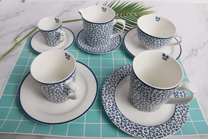 出口英国陶瓷尾单罗兰LAURA ASHLEY盘子咖啡杯马克杯下午茶餐具