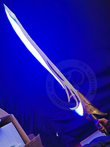 【cosplay】英雄联盟lol永恩双刀cos道具装备武器定做