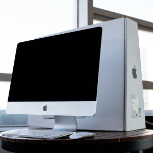 imac苹果电脑一体机超薄21.5家用办公设计台式机27寸四核游戏主机