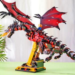 幻影忍者乐高拼装玩具男孩子系列恐龙积木高难度15巨龙8-12岁以上