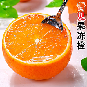 正宗四川青见果冻橙手剥酸甜橙子柑橘新鲜当季水果现摘现发8分甜
