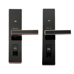 固力电子门锁家用防盗门锁智能锁指纹锁密码锁刷卡锁