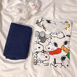 史努比睡衣情侣