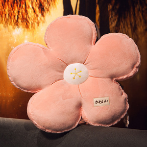 可爱ins花朵抱枕靠垫床头靠枕客厅沙发靠背床上女生睡觉汽车枕头