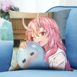 关于我转生变成史莱姆那件事抱枕头萌王利姆露周边鲁手办生日礼物