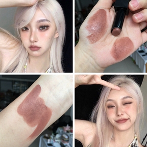 欧美风卡戴珊裸唇风浅裸色口红吃土色口红丝绒雾面哑光不掉色学生