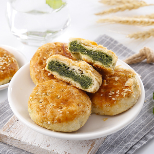 20个包邮海苔饼月饼浙台州临海特产紫阳九九糕点百年老店无礼盒_阿里