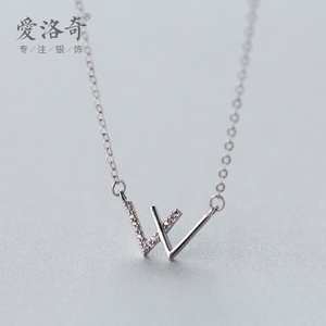 字母w项链