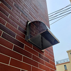 方形不锈钢风帽外墙防风罩防雨罩通风口出风口厨房排气扇罩排风罩