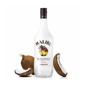 特调malibu马利宝椰子朗姆酒烘培马力布利口酒鸡尾酒700ml洋酒