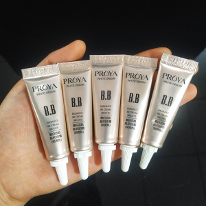 5发5支!珀莱雅bb霜小样试用装靓白芯肌隔离保湿遮瑕提亮