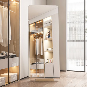 ins风异形镜子少女卧室落地全身镜衣帽间穿衣镜网红不规则试衣镜