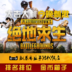 刺激战场代练绝地求生手游代打单双四排位上分吃鸡评分金币信誉分