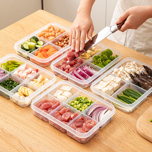 日本一周备菜神器冰箱收纳盒葱姜蒜备菜盒食品级专用米饭分装盒子
