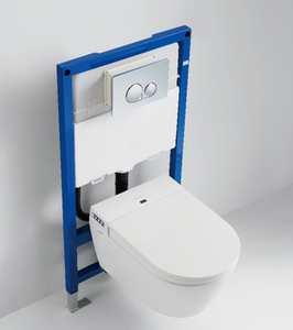 箭牌智能壁挂式马桶悬空挂壁隐藏式暗装入墙式挂墙坐便器akb1050