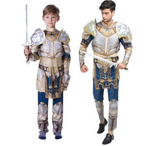 国王服装cos万圣节装扮表演亲子游戏衣服乌瑞恩人王铠甲王服饰男