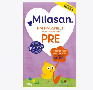 代购德国Milasan米拉山婴幼儿奶粉pre段1段2段3段 500g 包邮税