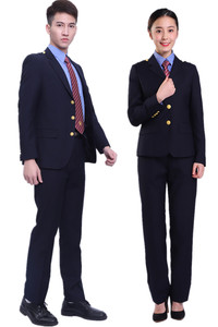 铁路制服春秋男女士西装套装工作服19式铁路局专用服装新式路服