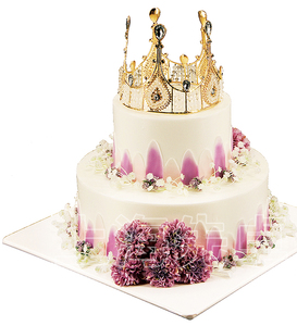 双层生日蛋糕妈妈