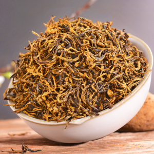 特级春茶金骏眉红茶叶武夷山正宗浓蜜薯香型黄芽金俊梅散装500g