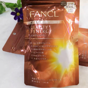日本专柜fancl抗糖丸180粒 芳珂无添加互补修复抗糖化片亮肤30日
