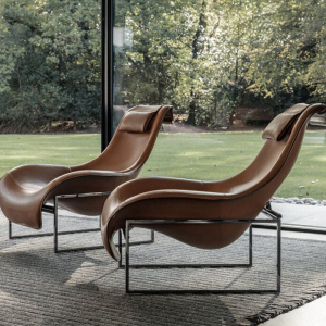 北欧mart chair设计师艺术创意玻璃钢鸭舌椅休闲椅躺椅别墅样板椅