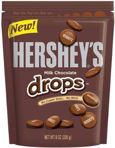 hersheys chocolate candy drops pouch 8 oz 好时巧克