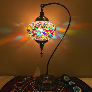 土耳其彩色琉璃灯