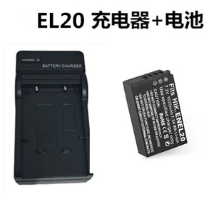适用尼康相机EN-EL20 EL22 电池 P950 P1000 J1 J2 J3 S1 A充电器