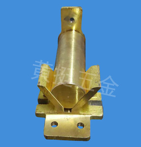 滚镀自动线铜v座铜头滚筒阴极导电头厂家直销可非标定制红铜黄铜