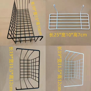 网格网片洞洞板挂篮铁丝网收纳篮超市多功能置物篮展会展示架挂件