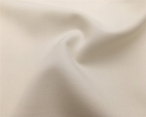 半米价/白色细斜纹精纺毛料哔叽涤毛混纺适合春秋款休闲西装面料