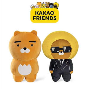 韩国kakao按摩熊可爱公仔卡考睡觉抱枕靠垫卡通女神节生日礼物女