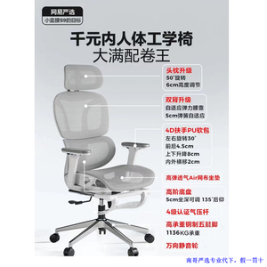 【网易直发】网易严选小蛮腰S9Pro人体工学椅转椅办公室椅电脑椅