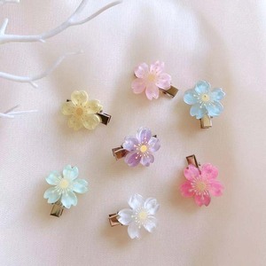 小清新甜美樱花发夹日系发卡子女刘海夹侧边碎发夹鸭嘴边夹发饰品