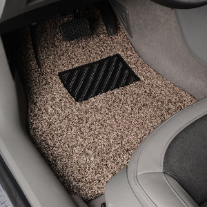 汽车丝圈脚垫单片主驾驶单层驾驶座位单个司机加厚前后排地毯专用
