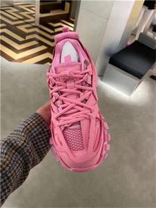 balenciaga/巴黎世家休闲鞋粉色track老爹鞋男女运动鞋