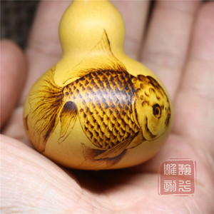 烙画葫芦金鱼