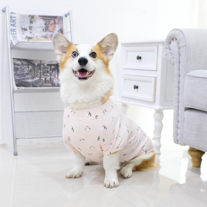 柯基专用衣服夏季薄款夏天透气居家睡衣中型犬防掉毛宠物狗狗夏装