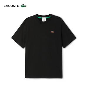 lacoste法国鳄鱼男装22春季新款休闲纯色圆领短袖t恤男|th2757