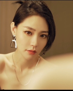 深圳欧货精品复古港风夸张个性几何图案长耳环汇美王嬛嬛沐熙饰品