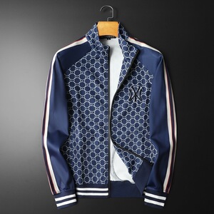 美杜莎男装外套品牌剪标秋冬男士棒球服休闲印花夹克立领修身外套