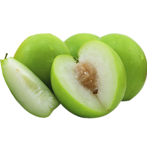 海南三亚 新鲜水果 新鲜牛奶蜜枣 牛奶青枣 胜台湾大青枣蜜枣5斤